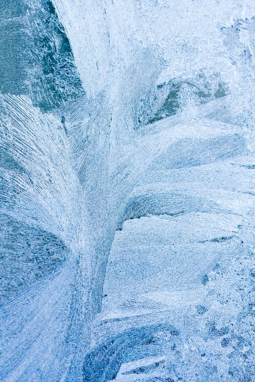 Preview: Ice Flowers On Glass - Texture