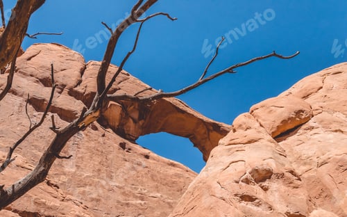 Preview: Picturesque Nature Of The Moab Desert. Stone Natural Arches