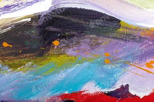 Preview: Art Background. Self Made Abstraction.