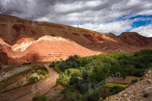 Preview: The Beautiful Rose Valley ( Vallee Des Roses ), Near Ouarzazate, Morocco