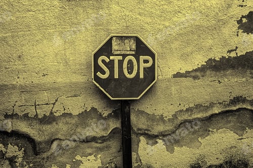 Preview: Traffic Stop Sign For Vehicles, Information Signal Detail, Obligation