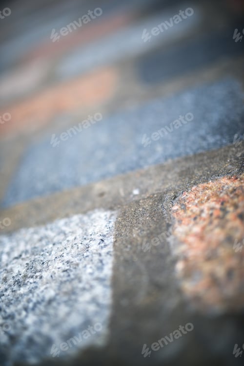Preview: Floor Of A Street With Stone Tiles In London, England.