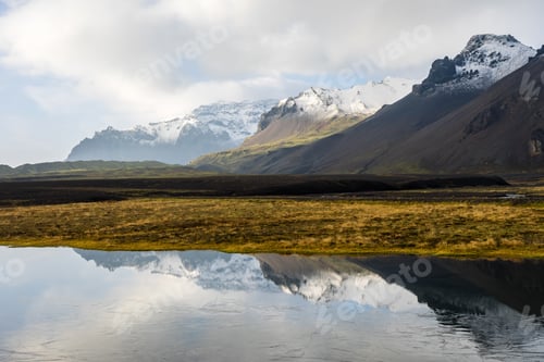 Preview: Icebergs In Jokulsarlon Glacial Lagoon. Vatnajokull National Park, Southeast Iceland, Europe.
