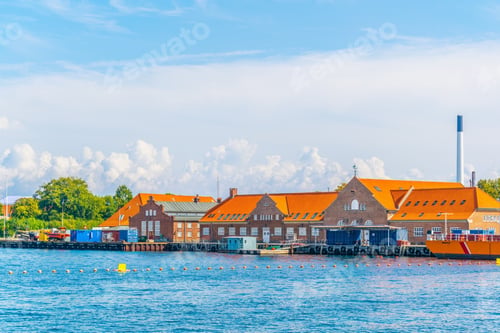Preview: View Of A Channel In Central Copenhagen, Denmark.