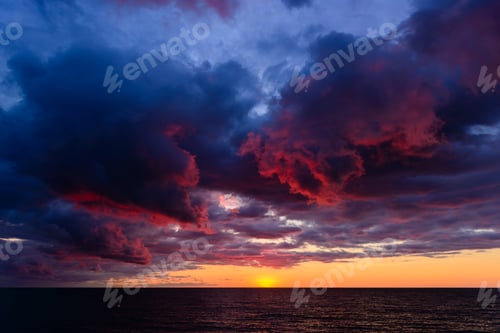 Preview: Purple Sunset Over The Black Sea