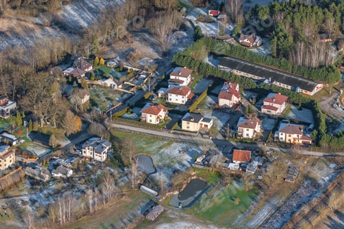 Preview: Aerial View Over The Village Alejas (Latvia)