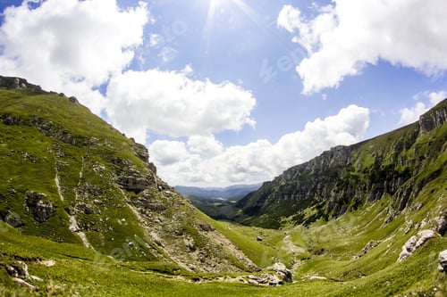 Preview: Landscape From Bucegi Mountains, Part Of Southern Carpathians In Romania