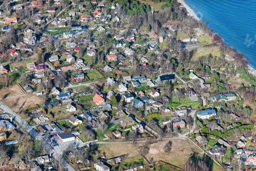 Preview: Aerial View Over The Village Ragaciems (Latvia)