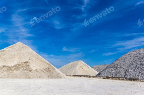 Preview: Warehouse Production In Quarry Blue Clay, Summer Day
