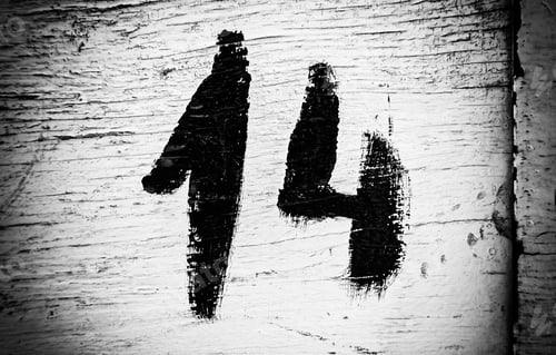 Preview: Number Fourteen Of Information And Indication, Detail Of A Even Number, Address