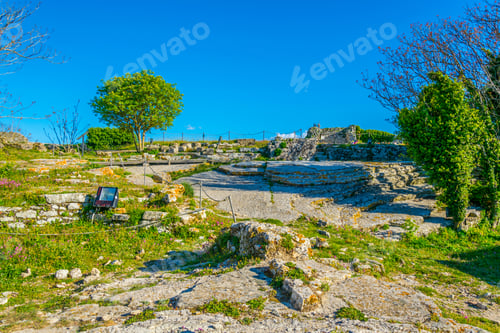 Preview: View Of Grounds Of Castello Di Venere, Italy