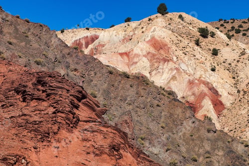 Preview: The Atlas Mountains Near Kasbah Ait Ben Haddou, Morocco