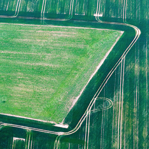 Preview: Aerial View Over The Rural Fields