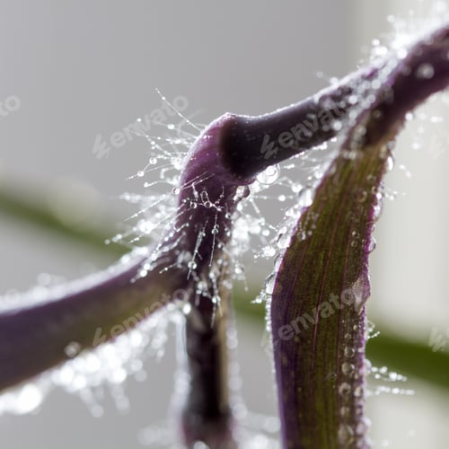 Preview: Composition With Leaves With Water Drops