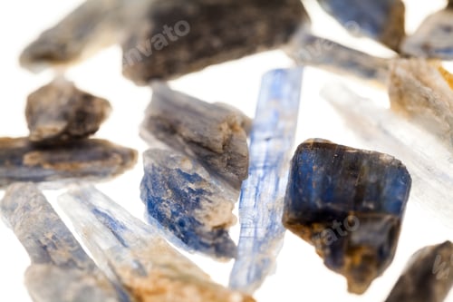Preview: Kianit, Natural Semiprecious Stones With Details