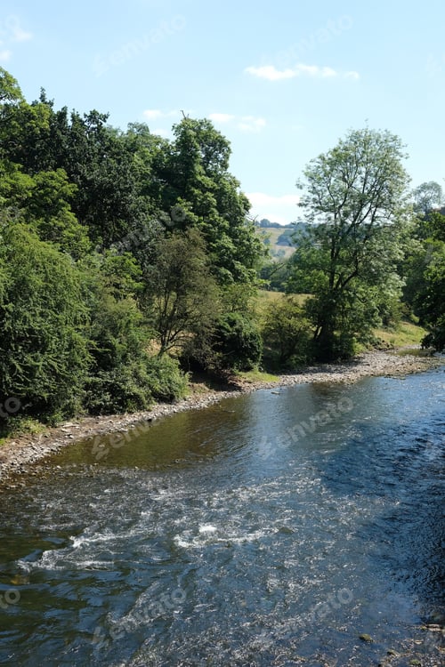 Preview: River Derwent Near Matlock Bath, Derbyshire, Uk