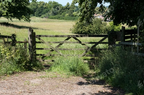 Preview: Old Wooden Farm Field Gate
