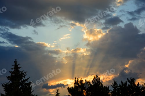 Preview: Vivid Sunset Sky