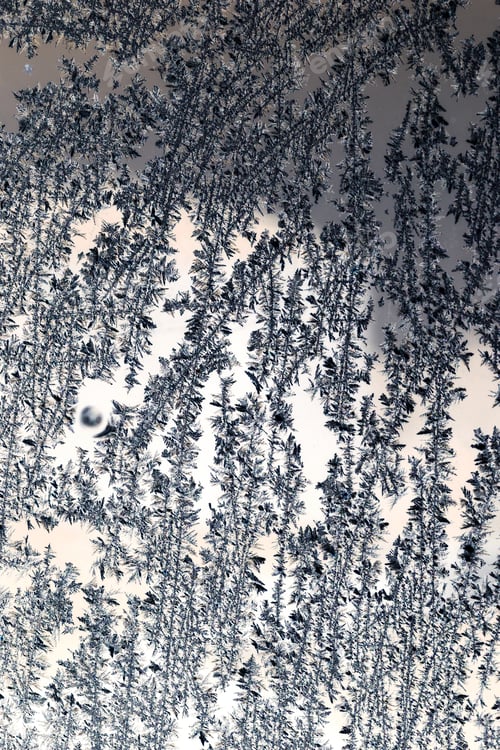 Preview: Ice Flowers On Glass - Texture