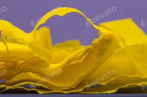 Preview: Colorful Abstract Composition With Crepe, Lights And Shadows