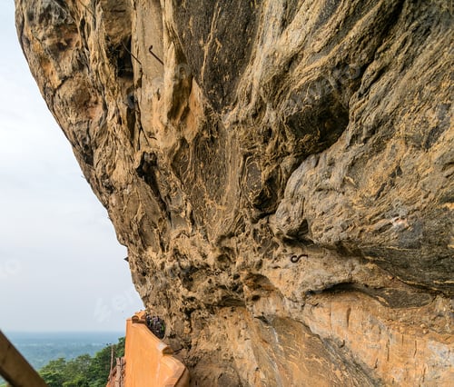 Preview: Sigiriya Rock Or Sinhagiri Aerial Panoramic View, Which Dominates The Jungle From All Sides