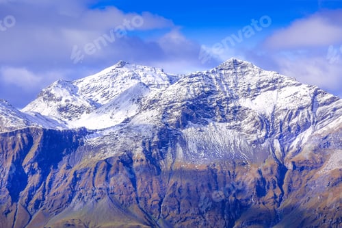 Preview: Panoramic View Of Swiss Alps Mountain Peaks, Jungfraujoch, Ski Resort, Bernese Oberland, Switzerland