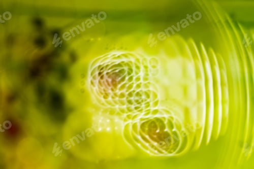 Preview: Abstract, Blurred, Colorful Composition With Oil, Water And Ink