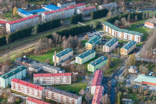 Preview: Aerial View Over The Cesis City (Latvia)
