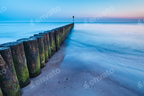 Preview: Sunset On The Beach, Long Time Exposure