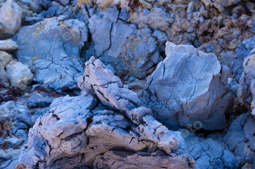 Preview: Warehouse Production In Quarry Blue Clay, Summer Day