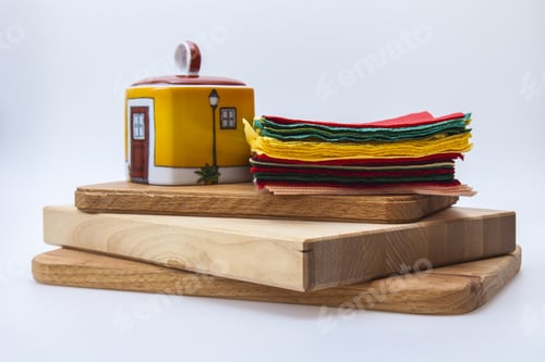 Preview: Kitchen Utensils On A Table