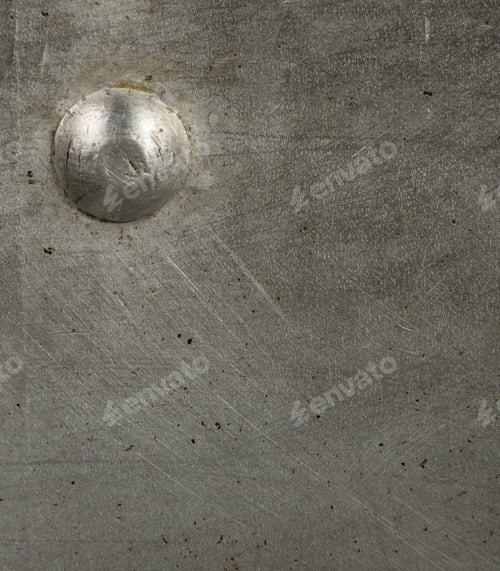 Preview: Texture Of The Old Aluminum Surface With Rivets, Corrosion, Scratches, And Dents