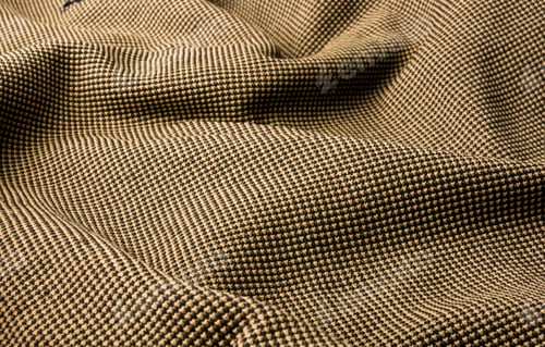Preview: Clothing Items Stonewashed Cotton Fabric Texture With Seams, Clasps, Buttons And Rivets, Macro