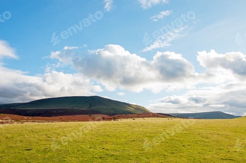 Preview: Black Mountains Of England And Wales In The Autumn.