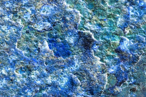 Preview: Abstract Composition With Metallic Texture With Rust For Backgrounds - Inverted Colors