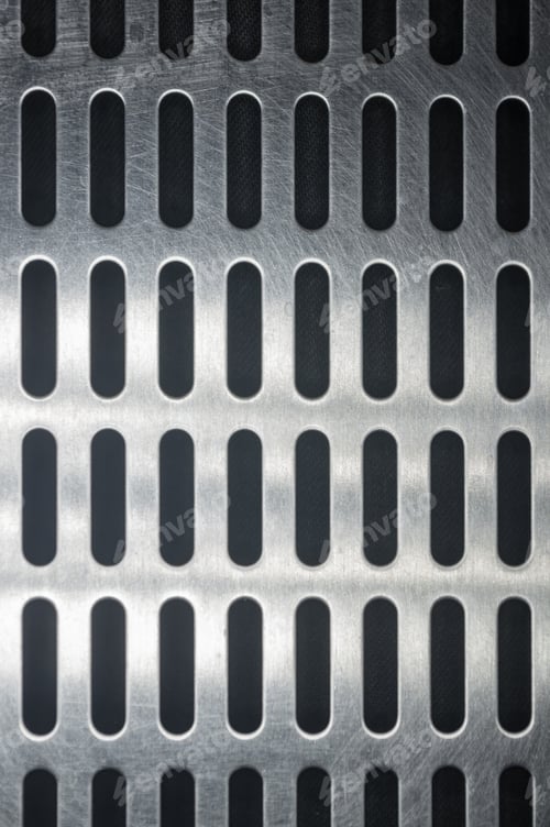 Preview: Stainless Steel Grating With Oblong Holes