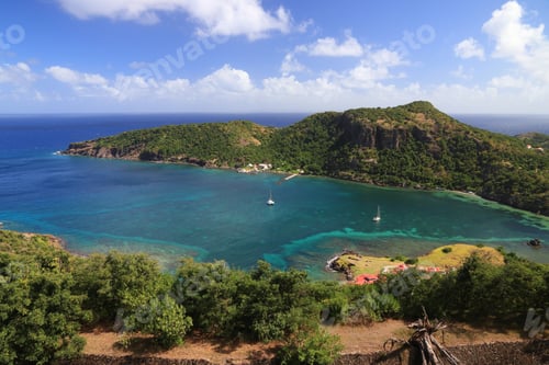Preview: Guadeloupe - Les Saintes Islands. Terre De Haut Island Landscape.