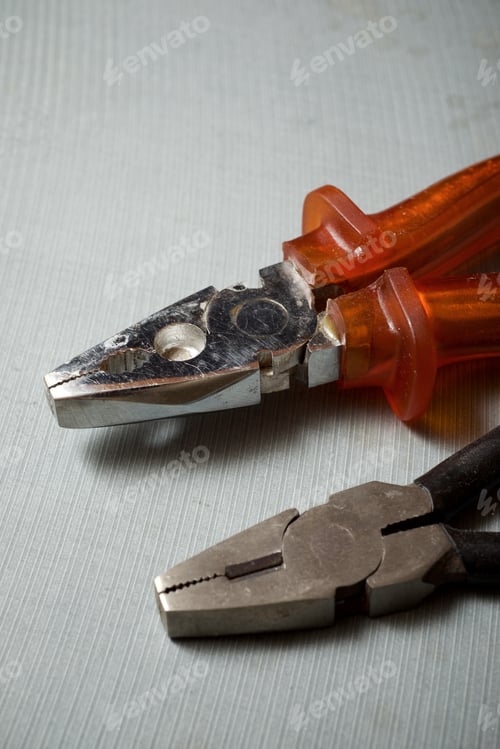 Preview: Pliers On A Stone Table