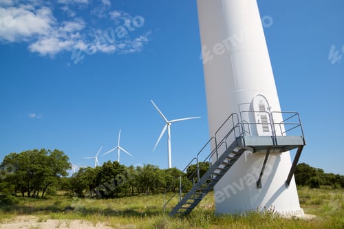 Preview: Windmills For Electric Power Production, Soria Province, Castilla Leon, Spain.