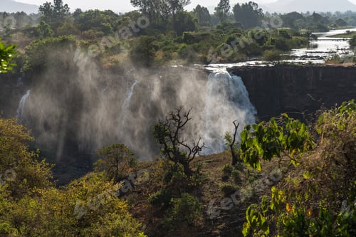 Preview: Blue Nile Falls (Tis-Isat Falls, Meaning Great Smoke In Amharic) In Amara Region Of Ethiopia