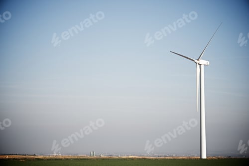 Preview: Windmills For Electric Power Production, Zaragoza Province, Aragon, Spain
