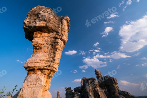 Preview: Weird Rock Formations Of Limestone At Ring Itinerary In The Stone Forest Located In Shilin Yi
