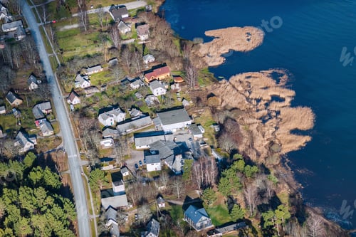 Preview: Aerial View Over The Village Berzciems
