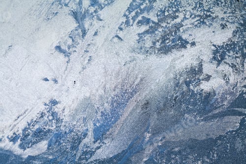 Preview: Ice Flowers On Glass - Texture And Background