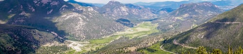 Preview: Valleys And Mountain Peaks Of The Rocky Mountains. Travel To The Rocky Mountain National Park