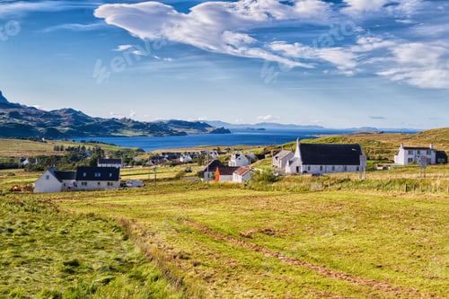 Preview: Aerial View Of Isle Of Skye, Scotland, Uk
