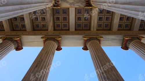 Preview: Photo Of Iconic Neoclassic University Of Athens, Athens Historic Center, Attica, Greece