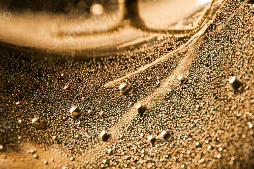 Preview: Abstract Underwater Composition With Bubbles, Lines And Light