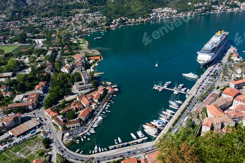 Preview: Beautiful View To Kotor Bay From Hill