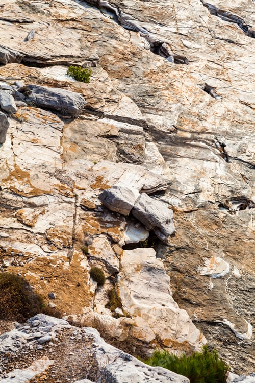 Preview: Aegean Seashore And Marble Rocks In Aliki, Thassos Island, Greece